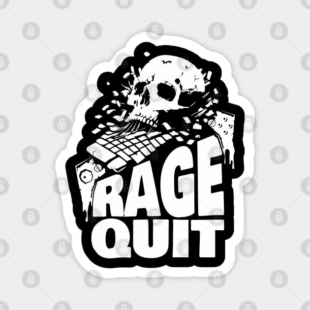 Gamer Quit Magnet by Insomnia_Project