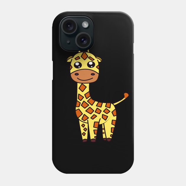 Cute Baby Giraffe Phone Case by AquaticPals