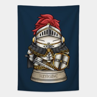 Chess Cat Knight Tapestry