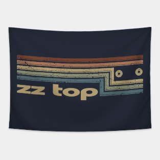 ZZ Top Cassette Stripes Tapestry