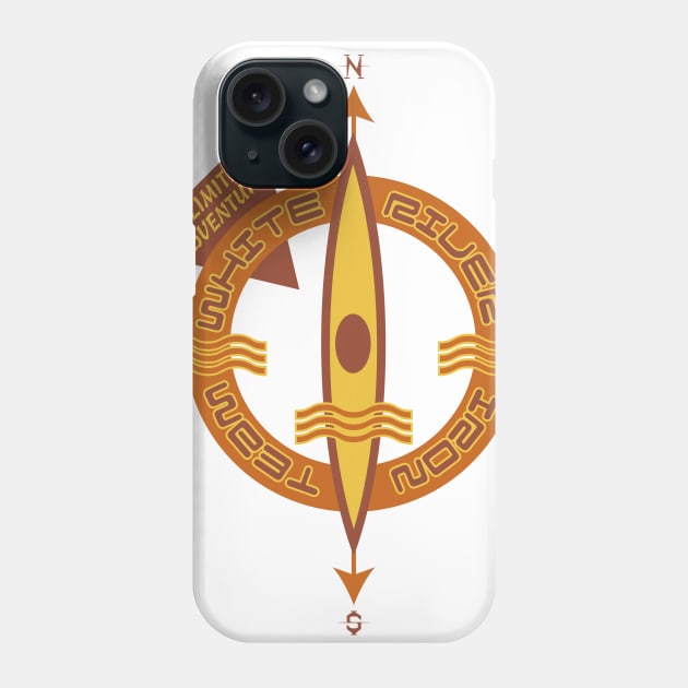 White River Iron Team Phone Case by TBM Christopher