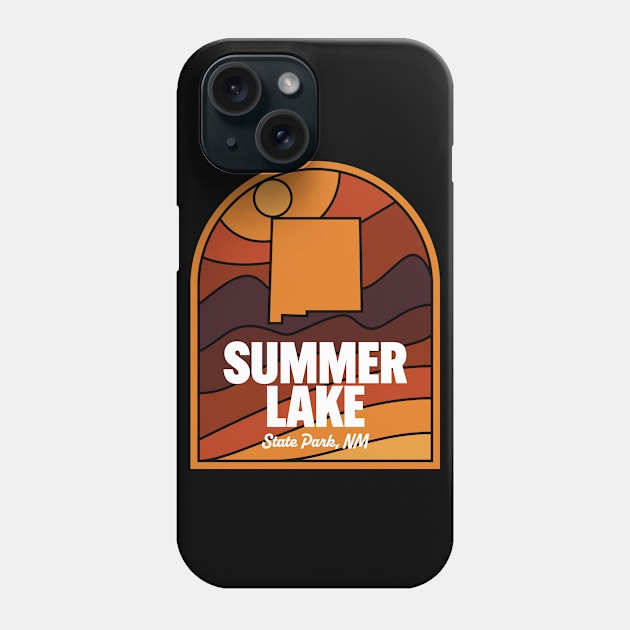 Summer Lake State Park New Mexico Phone Case by HalpinDesign