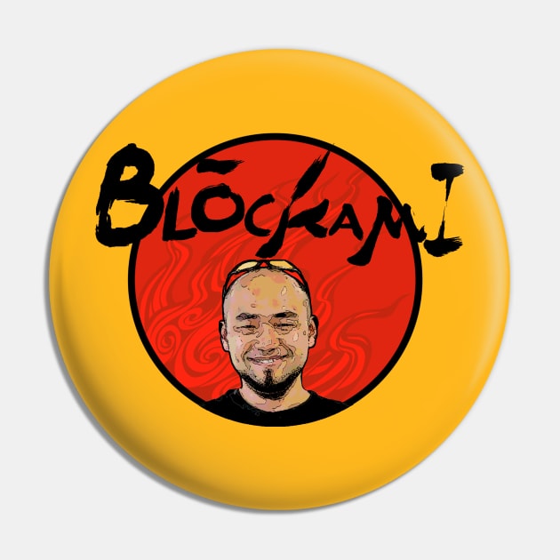 Hideki Kamiya - BlocKami - God of Blocking Pin by MICROmor