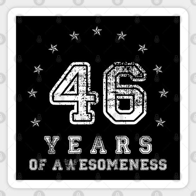 Vintage 1973 Made In 1973 46th Birthday 46 Years Old Gift T-Shirt Vintage 1973 Made In 1973 46th Birthday 46 Years Old Gift T-Shirt