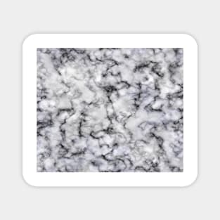 Smokey grey marble Magnet