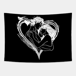 Love Embrace Tapestry