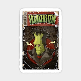 Frankenstein Comci Book Cover Magnet