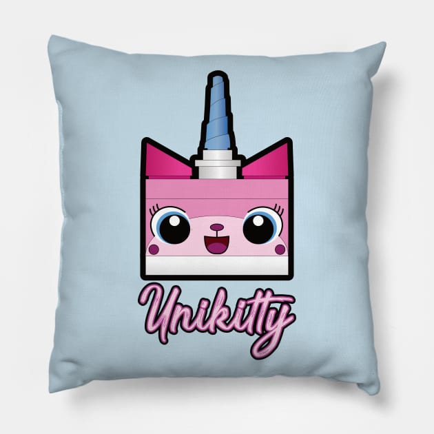 Lego Movie 2 Unikitty Pillow by geekers25