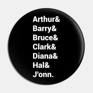 Names of Justice Pin