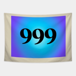 999 Angel Numbers Tapestry