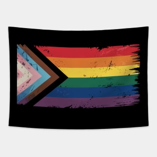 New Rainbow Gay Pride Flag Inclusive Progress Mens LGBTQ Tapestry