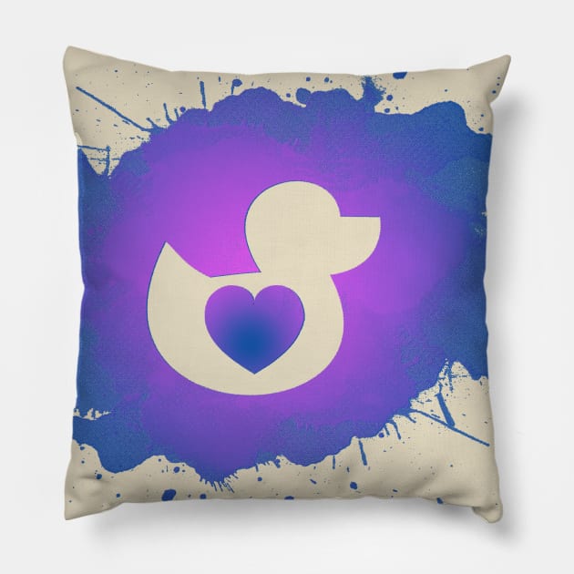 Duckstream 2019 Pillow by Duckfeed.tv Merch Store