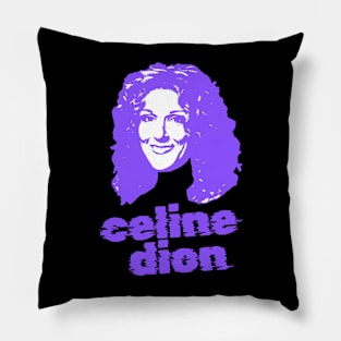 Celine dion ||| 90s sliced Pillow