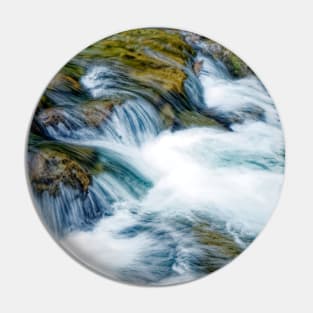 A crystal clear mountain stream Pin