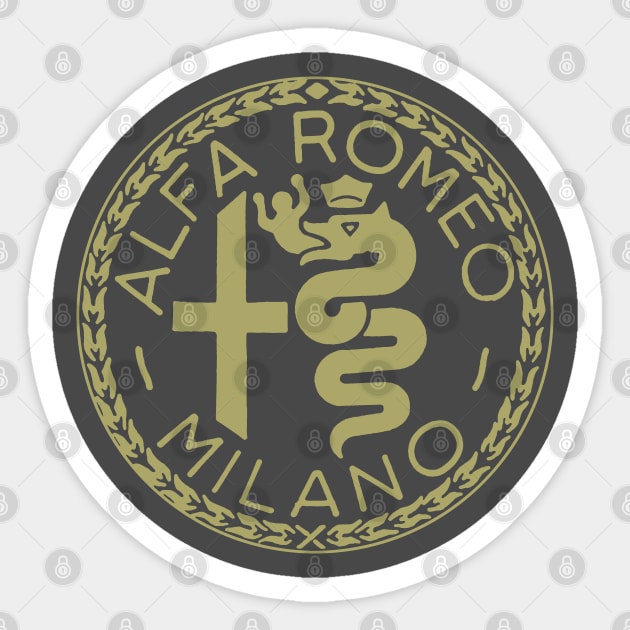Autocollant Alfa Romeo 1