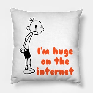 on the Internet Pillow