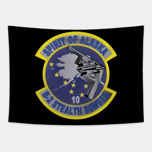 B2 - Spirit - Stealth Bomber - Alaska wo Txt Tapestry