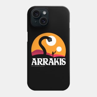 Fear Is The Mind Killer, Orange Arrakis Phone Case