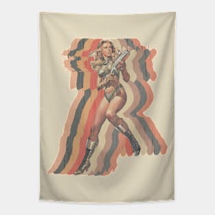 Holy Wow, It's Barbarella! Tapestry