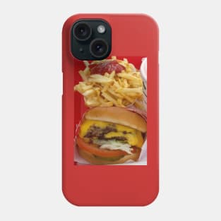 Animal Style Burger And Fries Phone Case