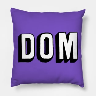 Dom (purple) Pillow