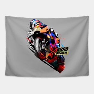 Brad Binder Low Poly Tapestry