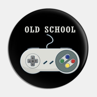 Old School Dad Gaming Pin