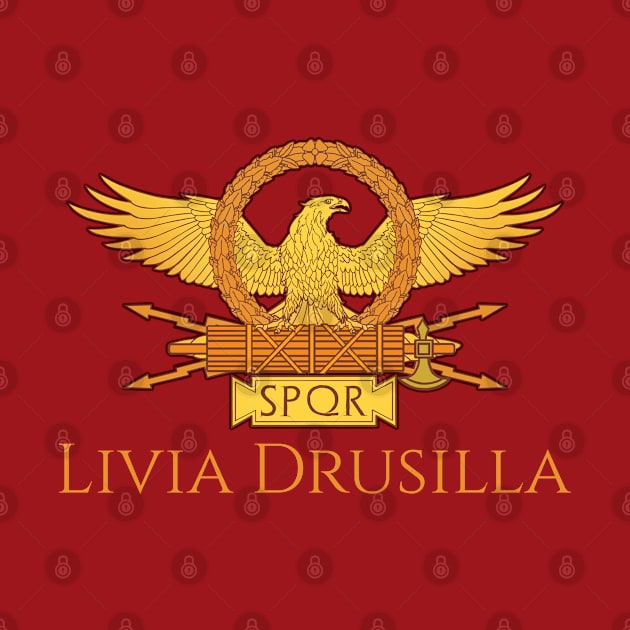 Great Women In Roman History Empress Livia Drusilla Of Rome by Styr Designs