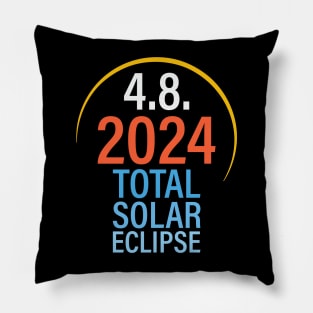 4.8.2024 Total solar eclipse Pillow