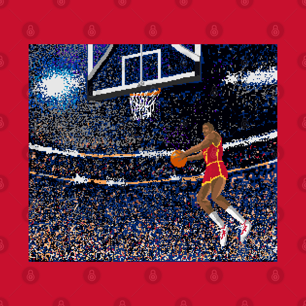 Pixel Dunk - Atlanta by The Pixel League