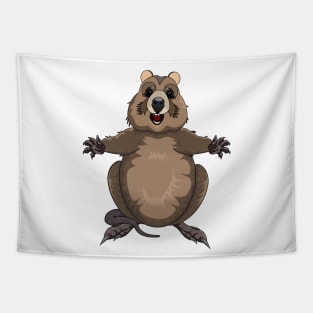 Happy Quokka!  The Happiest Animal on Earth. Tapestry