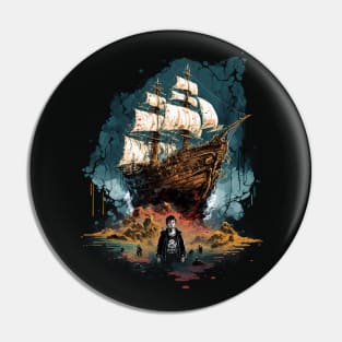 Pirate Ship - the goonies Pin