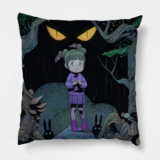 Watching eyes Pillow by chamito