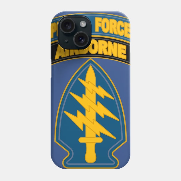 Special Forces Phone Case by MBK