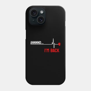 Coronary Bypass Artery Open Heart Diseases Surgery Heartbeat Phone Case