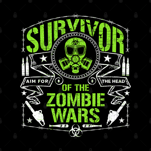 Halloween Survivor of the Zombie Wars by RadStar