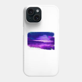 Cloudy Ocean Sunset Phone Case