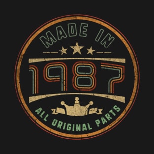 Made In 1987 36th Birthday T-Shirt