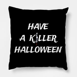 Killer Halloween Pillow