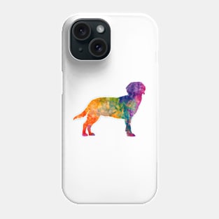 Tyrolean Hound in watercolor Phone Case