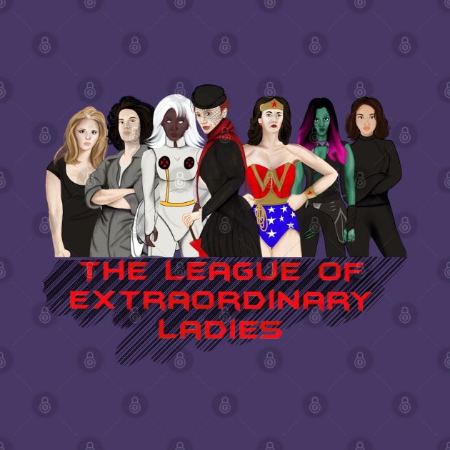 League of Extraordinary Ladies by KataMartArt