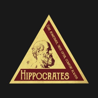 Art of Medicine: Hippocrates Heal T-Shirt