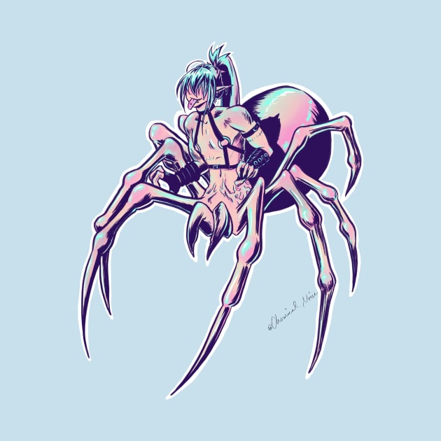 Neon Arachne by Nocturnal Virus