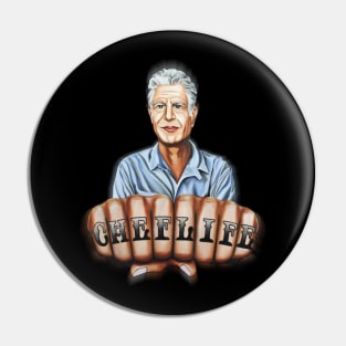 THUG LIFE CHEF BOURDAIN Pin