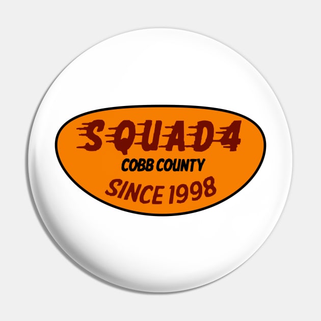 Cobb County Squad 4 Pin by LostHose