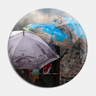 Umbrellas of Venice Pin