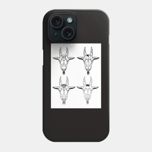 Billy Strings Goats with Instruments Phone Case