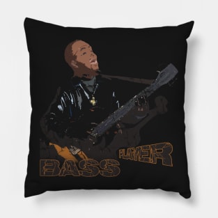 guitar player, bass player Pillow