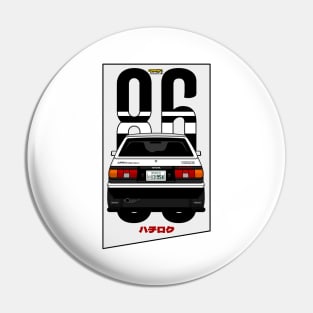 Initial D Toyota Corolla Trueno AE86 Hachiroku 86 Anime Pin