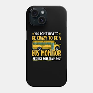 Funny Bus Monitor Phone Case